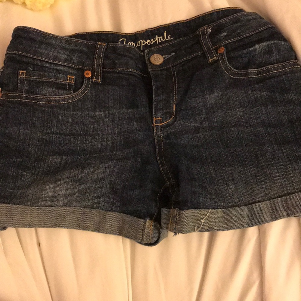 comfy denim shorts